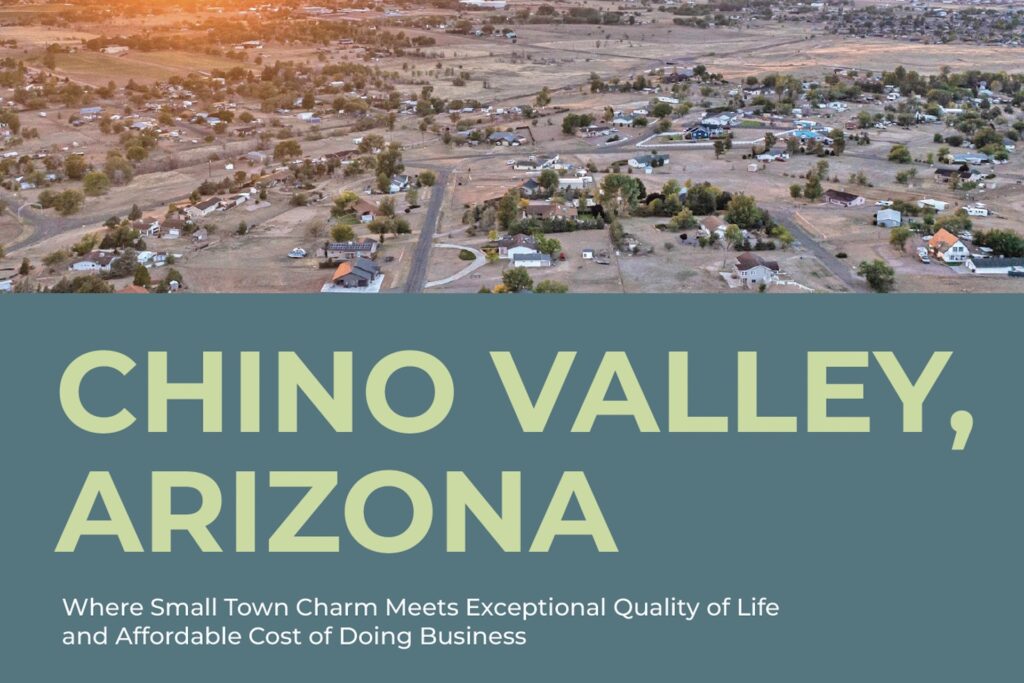Chino Valley Unveils New Economic Development Brochure